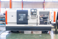 Tour CNC horizontal à banc plat CK6150V avec système GSK/Fanuc, porte-outil de haute précision à 2 axes
