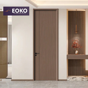 Porte en bois de teck pour chambre à coucher, hôtel, intérieur, porte coupe-feu en bois, design moderne, fournisseur, fabricant - Product Image 1