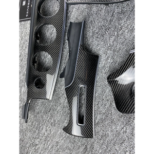Para el interior de fibra de carbono del Mercedes Benz Clase E E200 E260 E300 E320 E350 E400 E43 E63 E53 W213, reemplazo del interior del coche de fibra de carbono - Product Image 5