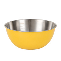 Ensemble de 3 bols à salade jetables écologiques en acier inoxydable avec contenants de grande capacité pour aliments et légumes