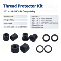 Kit de protection de filetage en fer pour pièces usinées CNC sur mesure