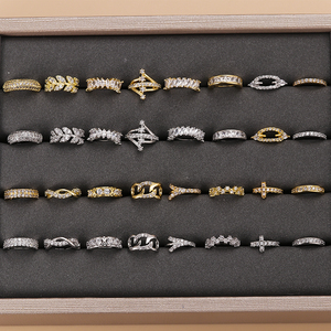 Anneaux de <span class=keywords><strong>nez</strong></span> classiques ouverts réglables en cuivre avec zircon cubique pour femmes, bijoux de <span class=keywords><strong>piercing</strong></span> pour <span class=keywords><strong>narine</strong></span> - Product Image 5