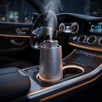 Diffuseur d'arômes intelligent sans eau de type C en métal, écologique et de haute qualité, pour voiture, hôtel et maison, contrôlé par application, à poser sur table, pour huiles essentielles