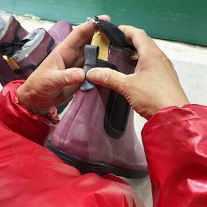 Modis tahan air terakhir chelsea Gumboots terbaik Rubber Ankle High Wellington Boots chelsea Rain Boots produsen - Product Image 5