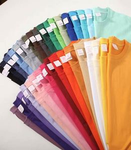 เสื้อยืดลำลองผู้ชายไซส์ใหญ่ ทรงปกติ ผ้าฝ้าย 100% หนานุ่ม ระบายอากาศได้ดี เป็นมิตรกับสิ่งแวดล้อม พิมพ์ลายโลโก้ด้วยเทคนิคซิลค์สกรีน - Product Image 3