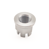 Shen Zhen China alta precisión CNC metal fabricación mecanizado servicio hilo conversión cabeza hilo manga