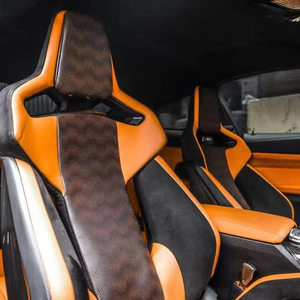 Protector de Cuero Genuino para el Soporte Lateral del Asiento de Carreras de Carbono para BMW M2 M3 M4 M5 M8 G80 G81 G82 G83 G87 M, Accesorios Interiores - Product Image 1