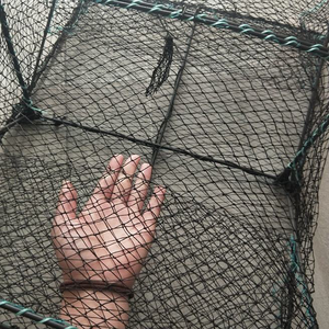 Nhiệm vụ nặng nề multifilament nhựa nuôi trồng thủy sản bẫy có thể gập lại vuông cua cá nồi crawdad tôm hùm bẫy cho tôm thu thập - Product Image 4