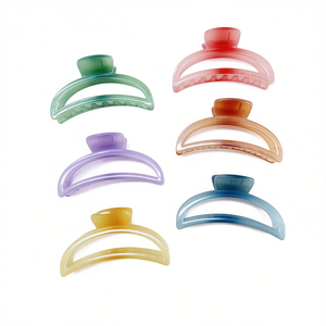 Fermaglio per capelli a forma di mezzaluna da 12 cm, accessorio per capelli alla moda per donna - Product Image 2