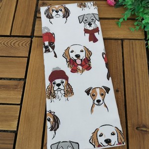 Hoshom 2025 Bán Buôn Biểu Tượng Tùy Chỉnh Mới Nhất Thiết Kế Riêng Của Bạn Ý Tưởng Quà Tặng Đầy Màu Sắc Nhà Bếp Trà Khăn Con Chó Khăn Trà - Product Image 3