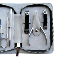 Meilleur service, vente chaude, ensemble de manucure et pédicure en acier inoxydable de qualité supérieure, outils de soin des ongles, plusieurs couleurs, durable, portable