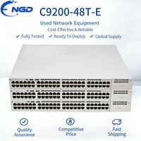 Commutateur Ethernet géré évolutif à 48 ports pour les réseaux d'entreprise, les communications de données et les applications d'entreprise C9200-48T-E