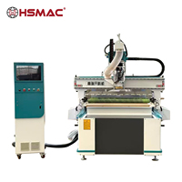 Vente en gros de routeur CNC à bois automatique avec systèmes de contrôle NC Studio & Mach3 Syntec RichAuto Changeur d'outils pour le travail du bois
