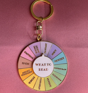 Llavero giratorio con diseño <span class=keywords><strong>de</strong></span> libro y llave, esmaltado, regalo para amantes <span class=keywords><strong>de</strong></span> los libros, artículo literario - Product Image 4