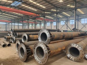 Căng thẳng GSM thép thông tin liên lạc tháp cho Viễn Thông sử dụng nhúng nóng bề mặt mạ kẽm ISO9001 chứng nhận cây thông monopole - Product Image 5