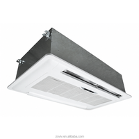Terminal de climatisation FCU à double flux pour plafond avec pompe de drainage à serpentin d'eau et contrôleur filaire en option pour bâtiments commerciaux