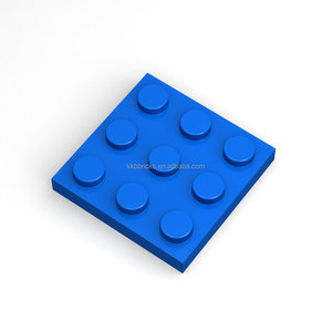 No.11212 Placa 3x3 Studs Ladrillos de construcción clásicos compatibles con las principales marcas ABS DIY Ladrillos de juguete Montaje a granel Bloques de construcción - Product Image 5