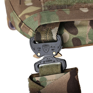 PTG 500D Nylon Trọng Lượng Nhẹ Tấm Tàu Sân Bay CS Trò Chơi Không Khí Mềm Vest V5 Chiến Thuật Phát Hành Nhanh Chóng Đa-Mục Đích Chiến Đấu Tấn Công Vest - Product Image 6