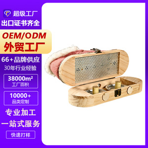 Caja de Moxibustión de Madera con Malla Metálica para Terapia de Calor y Aplicación de Hierbas Calientes - Product Image 5