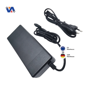 Chargeur 54,6V 2A pour <span class=keywords><strong>batterie</strong></span> 48V, adaptateur de <span class=keywords><strong>batterie</strong></span> pour trottinette électrique <span class=keywords><strong>KUGOO</strong></span> <span class=keywords><strong>G</strong></span> <span class=keywords><strong>Booster</strong></span>, pièces et accessoires, entrepôt européen New Image - Product Image 1