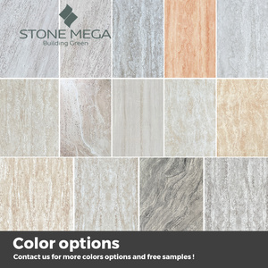 Nhân tạo linh hoạt <span class=keywords><strong>travertine</strong></span> đá tấm Tường MCM Trọng lượng nhẹ bên ngoài ốp Veneer tấm mềm sứ đá ốp tường - Product Image 5