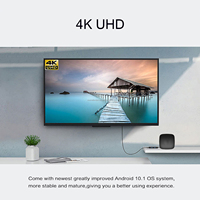 Boîtier TV Android personnalisé 4K HD, lecteur multimédia en streaming, décodeur OTT pour cadeaux promotionnels d'entreprise