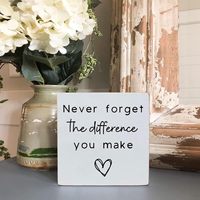 Plaque de bienvenue familiale OME SWEET HOME en bois blanc 6x6 pouces, légère, impression numérique, pour chambre, bureau, étagère, décoration intérieure