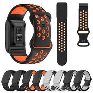 Correa de Repuesto para Reloj de Dos Tonos, Transpirable, Impermeable y Ajustable, Banda de Silicona Compatible con Whoop 5.0, para Uso Diario en el Gimnasio - Product Image 1
