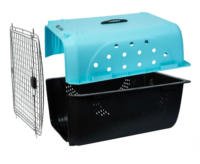 Tragbare Outdoor-Haustier-Luftfahrt box für Katzen Atmungsaktive Auto transport box für Katzen abnehmbarer Katzen hunde käfig