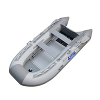 Barco a reacción de velocidad con certificado CE, costilla de PVC, pesca, Kayak de aluminio, pontón de velocidad, balsa de remo, yate para deportes acuáticos, inflable rígido