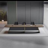 Table de conférence modulaire haut de gamme avec gestion des câbles intégrée, qualité professionnelle, pour centre de formation, élégante