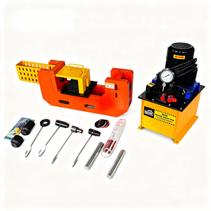 เครื่องอัดสลักตีนตะขาบไฮดรอลิกแบบพกพา MITNIK 150T-300T C-Frame สำหรับสลักขนาด 32-65 มม. ใช้ได้กับรถขุด CAT Komatsu และรถดันดิน - Product Image 1