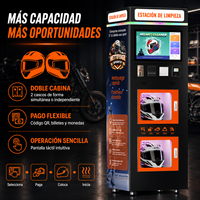 Machine de nettoyage de casque de moto, stérilisateur automatique de casque avec fonction de séchage