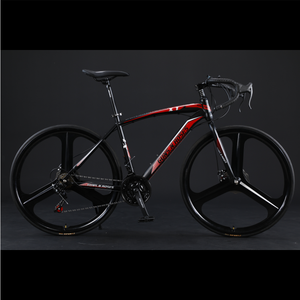 Vélo <span class=keywords><strong>de</strong></span> <span class=keywords><strong>route</strong></span> à cadre spécial pour hommes, vélo <span class=keywords><strong>de</strong></span> fitness et d'entraînement haute performance avec 21 vitesses et freins à disque doubles pour la vitesse et l'<span class=keywords><strong>endurance</strong></span> - Product Image 1