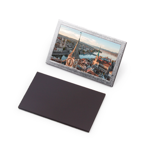 Cadeau de collection, impression personnalisée, souvenirs de voyage 3D, <span class=keywords><strong>Luxembourg</strong></span>, réfrigérateur en aluminium - Product Image 1