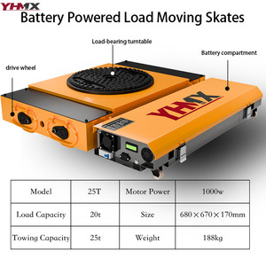 Chariot électrique rotatif pour objets lourds avec télécommande sans fil – Équipement <span class=keywords><strong>de</strong></span> manutention - Product Image 2