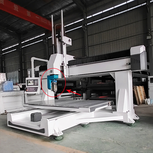 5 Axis Woodworking Machine <b>Router</b> Head for Aluminium Acrylic Wood Cutting 5 Axis Head - Product Image 3