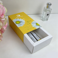 Usine d'emballage de luxe OEM, boîte coulissante en carton rigide avec logo personnalisé et compartiment pour produits de beauté