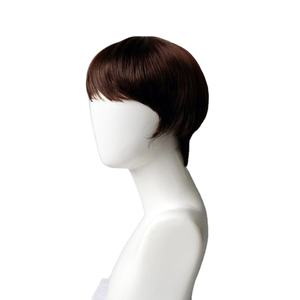 Fabbrica consegna rapida parrucche marrone castagna corta per le donne miele marrone Pixie Cut <span class=keywords><strong>parrucca</strong></span> capelli naturali a strati ad alta temperatura - Product Image 3