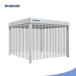 Cabine de ar livre para laboratório BIOBASE China, cabine de fluxo inferior BKCB-1500, sala limpa simples rapidamente estabelecida