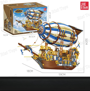 Jie Star JJ9126 2024 Nuevo Modelo de <span class=keywords><strong>Barco</strong></span> de <span class=keywords><strong>Vapor</strong></span>, Rompecabezas para Niños, Juguetes de Ensamblaje para Niños, Regalo de Cumpleaños, 3272 Piezas, Juego de Bloques de Construcción - Product Image 6