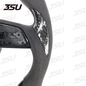 Dẫn Màn hình hiển thị sợi Carbon tay lái phụ kiện xe hơi cho Audi A4 S4 rs4 S3 RS3 <span class=keywords><strong>A5</strong></span> S5 RS5 2017 2018 2019 2020 2021 - Product Image 4