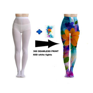 60 डी 360 डिग्री निर्बाध डिजिटल मुद्रित सबलिमिनेशन लोलिटा अपारदर्शी महिला पेंटहोज टाइट्स अनुकूलन योग्य डिजाइन बुना हुआ सरप - Product Image 1