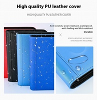 Álbumes de Fotos de Cuero PU con 4 Bolsillos, Carpeta Premium con Carga Superior para Tarjetas Coleccionables y de Intercambio
