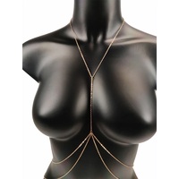 Costume de corps pour femme, bijoux de plage simples et luxueux, chaîne de poitrine Sexy, Bikini, chaînes de ventre pour femmes, chaînes de taille croisée