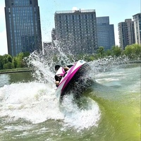Équipement de jeu pour parc aquatique Petite vitesse Jet Car New Energy Jet Boat Wave Boat Jet Ski