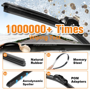 ใบปัดน้ำฝนรถยนต์ ยางธรรมชาติ สำหรับทำความสะอาดกระจกหน้ารถ ขายส่ง - Product Image 3