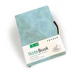 Carnet de notes personnalisé imprimé de haute qualité, couverture rigide, ligné, pour le bureau, en cuir PU, format A5, avec logo - Product Image 3