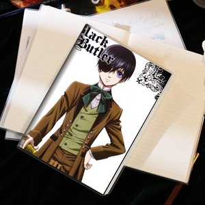 Quaderno per Appunti 13*18CM con Stampa Kuroshitsuji Sebastian Michaelis, Diario a Righe, Cancelleria Anime per Fan e Scuola - Product Image 2