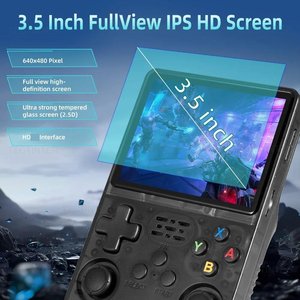 Портативная мини-игровая консоль R36HD в стиле ретро, игровая консоль 3,5 дюймов с IPS экраном, 64 г, встроенная 20000 + игры - Product Image 6